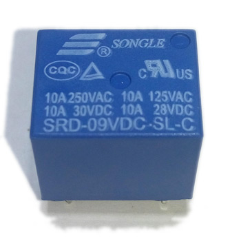 ���� SRD-09VDC-SL-C 9VDC Songle 10A